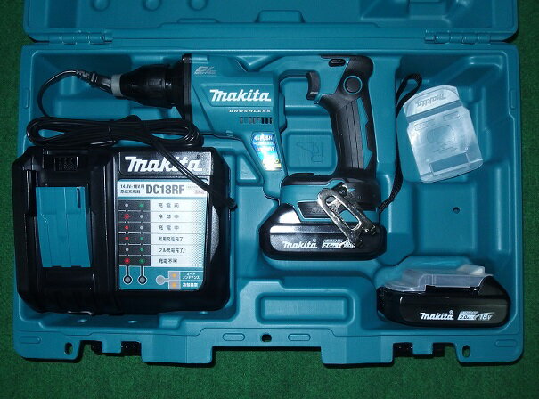 マキタ FS600DRAX 18V充電式スクリュードライバ 回転数6000min-1 2.0Ah軽量バッテリ2個セット 青 新品【プロ用からDIY、園芸まで。道具・工具のことならプロショップe-道具館におまかせ！】