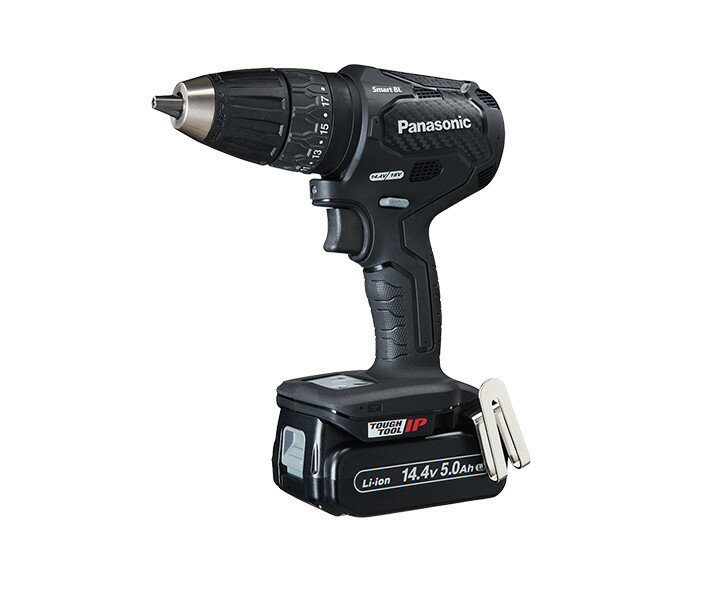 パナソニック EZ79A3LJ2F-B 14.4V振動ドリルドライバー 5.0Ah電池パックx2個 + 充電器付セット Smart BL パワフル＆スピ−デイ 黒 新品 EZ79A3 EZ79A2 純正品