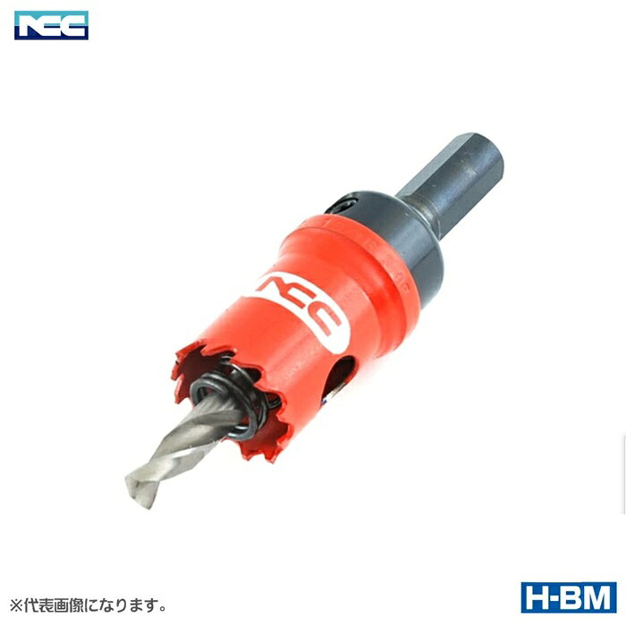 ニコテック（ヤマダマシナリ－）製のハイスバイメタルホルソ－のH-BM22です。 用途 ●軟鋼・鋳鉄・ステンレス・アルミ・プラスチック他 商品説明 ●厚さ3.2mmまでの鋼板・塩化ビニールなどの穴あけに ・高級ハイス（M42）の刃先と強靱なバネ鋼と電子ビームで溶接し、 　従来のソリッドホールソーでは実現できなかった高い切削性能を実現しました。 　豊富なサイズをご用意し、あらゆる用途に対応します。 ・コンビネーションピッチの採用で、穴開け時の振動が抑えられ、 　精度の高い加工ができます。 商品スペック ●サイズ　　　　　　　　：φ23（mm） ●対応可能サイズ　　　　：1（mm）間隔 ●全　長　　　　　　　　：89（mm） ●有効長　　　　　　　　：24.0（mm） ●適応板厚　　　　　　　：3.2（mm） ●シャンク径　　　　　　：10（mm） ●ドリル径　　　　　　　：6（mm） ●仕　様　　　　　　　　：M42コバルトハイス 是非宜しくお願い致します！ メーカー希望小売価格はメーカーカタログに基づいて掲載しています弊社へのお問い合わせ、こんな物を出品して欲しいというご要望やご希望、またはカタログ請求をして頂く場合にもここからメ-ルでお気軽にお問い合わせ下さい。