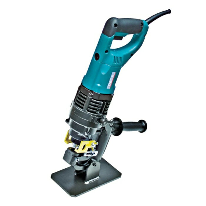 オグラ製の複動式電動油圧式パンチャーのHPC-N208Wです。 特徴 ●N208Wは、Nシリーズラインナップの中心となる最もスタンダードなモデルで、 　軟鋼（SS400相当品）最大Φ20/t8、ステンレス（SUS304）最大Φ20/t6までの、 　使用頻度の高い加工サイズを十分にカバーする穴あけ能力を、 　複動機構を備えながら取り回ししやすい軽量（本体質量10.3 kg）な本体で実現しました。 ●『N』シリーズとは 　オグラの新型パンチャー『N』シリーズは、複動式、構造強化したポンチ取り付け部を特長とし、 　さらに『N』シリーズ用刃物（ポンチ）は、1種類で軟鋼・ステンレス・平鋼・アングル・溝形鋼にも使え、 　ポンチ先端部も中央突起部を当社比2倍に拡大して見やすく、位置合わせが容易に使いやすくなりました。 ・”打ち抜き”も”抜き上げ”も油圧で作動する”複動式”を採用したので、 　抜き上げ時の部材の引っかかりが解消され、 ・製品構造を原点から見直し、刃物（ポンチ・ダイス）の取り付け部を新たに設計・強化ししました。 ・一般鋼材、ステンレス、溝形鋼、アルミ、銅への加工が同じ刃物で可能になり ※薄板の場合はバリや変形の恐れがあります。 　また、精度を要する場合には材料と板厚に応じた最適の刃物の選択が必要です。 ・ポンチ先端中央の突起部を2倍（従来機比）に拡大して見やすく位置合わせが容易になりました。 ■加工材料と寸法【単位：mm】 ・フラットバー　　　　　　　　：最大80 X t8（センタ−への穴あけ） ・アングル　　　　　　　　　　：最小40 X 40X t3 　　　　　　　　　　　　　　　：最大80 X 80X t8 ・溝加工（側面）　　　　　　　：最小75 X 40 　　　　　　　　　　　　　　　：最大100 X 50（A面＝フランジ部分） 仕様 ●モーター　　　　　　　　　　：単相100V 710W 50/60Hz 二重絶縁 ●最大奥行　　　　　　　　　　：40mm ●穴形状　　　　　　　　　　　：丸穴/長穴 ●最大穴あけ能力 ・一般鋼材（SS400相当品）　　：φ20/t8（穴径/板厚） ・ステンレス鋼材（SUS304）　：φ20/t6（穴径/板厚） ●質　量　　　　　　　　　　　：10.3kg ●本体外形寸法　　　　　　　　：487 x 127 x 315（LXWXHmm・グリップ付） 標準付属品でポンチφ12mm（本体セット）、ダイスSB12（本体セット）、 グリップ、ワ−クスタンド、ストラップ、ナット締付棒、 六角棒レンチ（3・4・5）、スパナ（8X10）、ケース付です。 是非宜しくお願い致します！ ご注意！ ●こちらの商品は商品代引き便での発送は取り扱いしておりません。 ●大型商品は運送会社が個人宛てには発送してくれなくなりましたので、 　法人名義をお持ちの場合は法人名を連絡してください。 　なお、法人名義をお持ちでない場合は、○○商店等の名義で発送させていただきます。 この点はご了承願います。 メーカー希望小売価格はメーカーカタログに基づいて掲載しています弊社へのお問い合わせ、こんな物を出品して欲しいというご要望やご希望、またはカタログ請求をして頂く場合にもここからメ-ルでお気軽にお問い合わせ下さい。