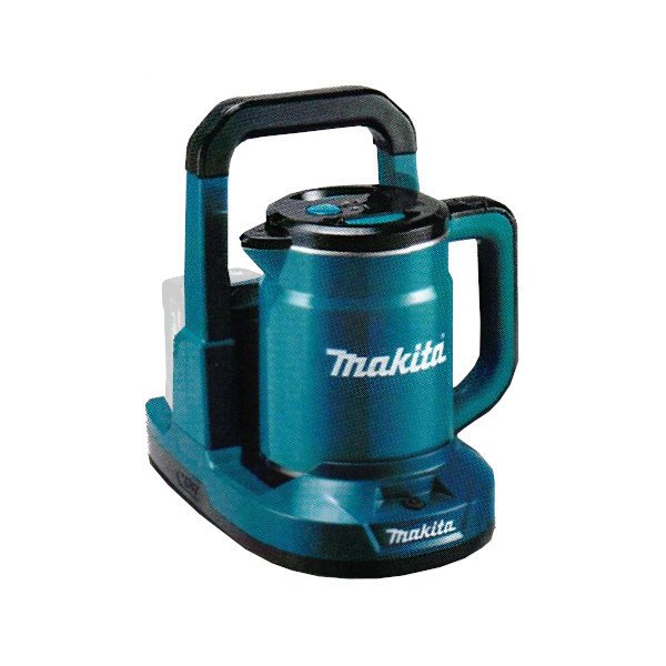 マキタ KT001GZ + BL4040x2 + DC40RB 40Vmax 充電式ケトル 青 4.0Ahバッテリx2 + 2口充電器付セット バッテリで湯沸か...