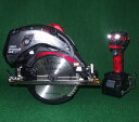 マックス PJ-ID152FW + PJ-CS61CDP + JP-L91850Ax3個 型枠用インパクトドライバ 赤 + 165mmマルノコ + 電池パック3...
