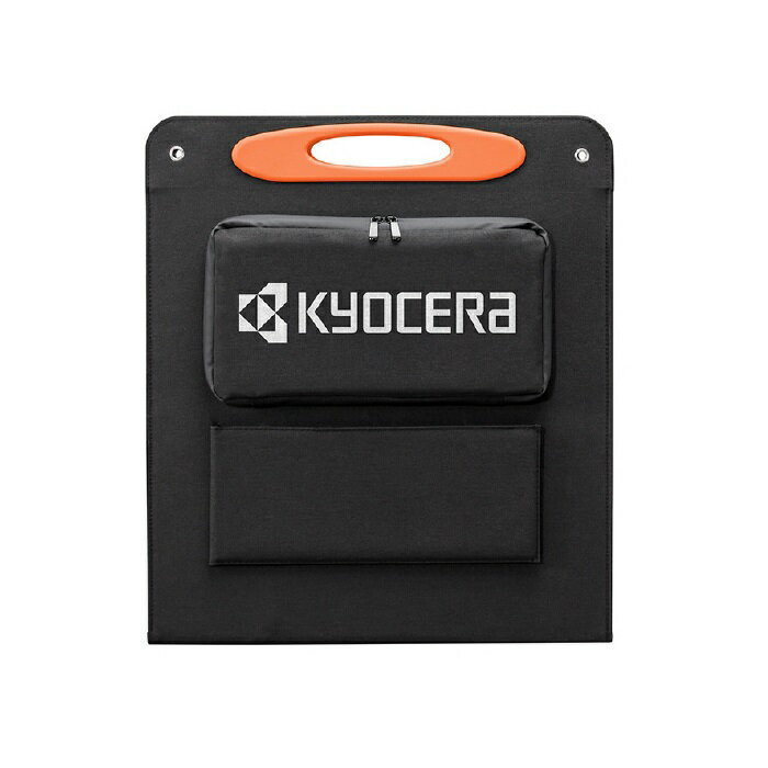 京セラ PSP200 ポ−タブル電源 用ソーラ−パネル 最大出力100W USB Type-A/Type-C 折り畳み式 新品 代引不可 DPS【プロ用からDIY、園芸まで。道具・工具のことならプロショップe-道具館におまかせ！】