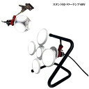 フジマック PWL-40FLS(40W) LEDスタンド&クリップ2WAYランプ スタンドとクリップの両方を付属 2WAY:開閉式照射 消費電力:40W 全光束:4800lm AC100V コ-ド5m付 屋内用 新品 FMC【プロ用からDIY、園芸まで。道具・工具のことならプロショップe-道具館におまかせ!】