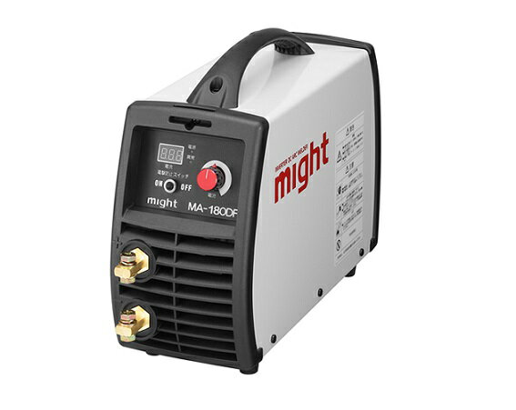 マイト工業 MA-180DF インバ−タ−直流アーク溶接機 溶接棒径maxφ3.2 単相200V 新品 代引不可 MA180DF【プロ用からDIY 園芸まで。道具 工具のことならプロショップe-道具館におまかせ！】