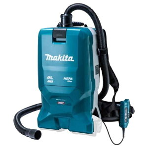 マキタ VC012GZ 40Vmax 充電式 背負集じん機 粉じん専用 集塵容量6L 最大吸込仕事率180W 無線連動集じん対応 本体のみ バッテリ充電器別売 新品 代引不可【プロ用からDIY、園芸まで。道具・工具のことならプロショップe-道具館におまかせ!】