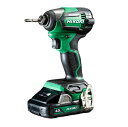 HiKOKI WH18DE(2LC) 18Vインパクトドライバ アグレッシブグリーン 4.0Ah蓄電池x2個 + 充電器付セット 使いやすいシンプルモデル 新品...