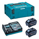 マキタ A-71978 パワ−ソ−スキット XGT3 40Vmax-5.0Ahバッテリ:BL4050Fx2個 + 1口急速充電器:DC4...