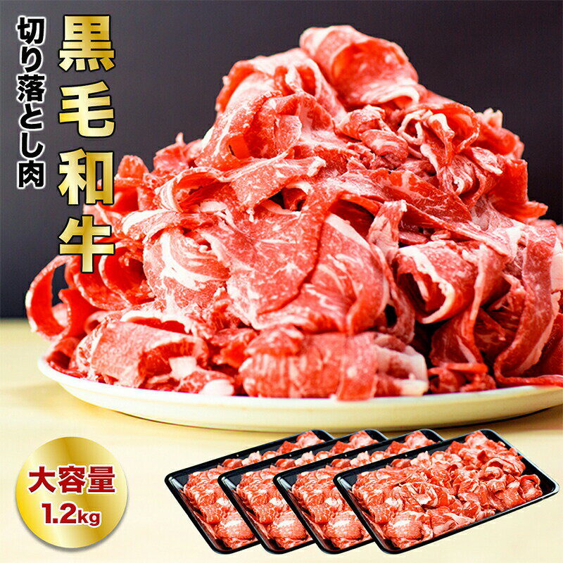 経産牛 切り落とし 1.2kg（1200g） 大容量 黒毛和牛 牛肉 沖縄県産 訳あり 赤身肉が好きな方へ ちょっと贅沢なお肉 …