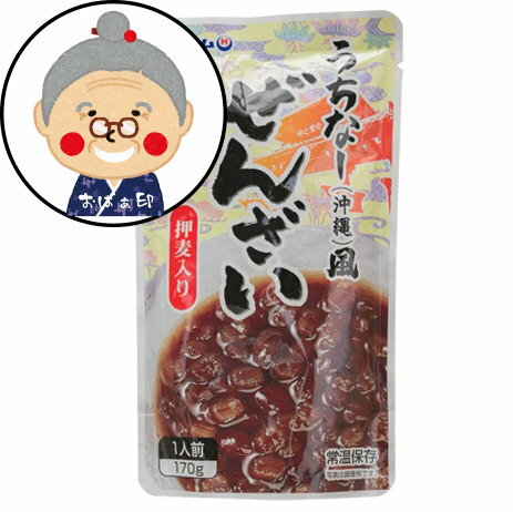 うちなーぜんざい(押し麦入り) 170g ｜レトルト食品 ｜