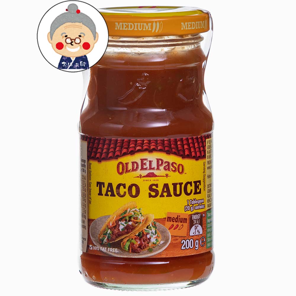 オールド・エルパソ タコソース 中辛 200g Old El Paso｜ソース｜のサムネイル