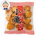 ▼ 玉木製菓 小亀せんべい 醤油味 ▼ 甘みと塩味のバランスが絶妙な小亀せんべい！食べだしたら止まらない、リピータ続出のせんべいをどうぞ！ 内容量 78g 賞味期限 裏面下部に記載 原材料名 小麦粉（国内製造）、植物油、でん粉、砂糖、しょうゆ（大豆、小麦を含む）、食塩／膨張剤、調味料（アミノ酸）、着色料（黄色5号） 温度帯 お届方法 送料別※ 10,800円(税抜)以上で送料無料※ 送料無料商品と同時購入で送料無料※ 冷凍品など、商品の組み合わせによっては同梱できない場合がございます ※不正購入と判断した場合にはご注文を取り消しさせて頂く可能性がございます。