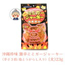 【辛さ3倍】激辛! ミミガージャーキー 島とうがらし入り 辛さ3倍 (大) 23g ギフト プレゼント 沖縄珍味 激辛 沖縄お土産 沖縄 通販 沖縄土産 オキハ...