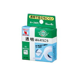 ニチバン キープポア 透明ばんそうこう 15mm×8m (KP158)