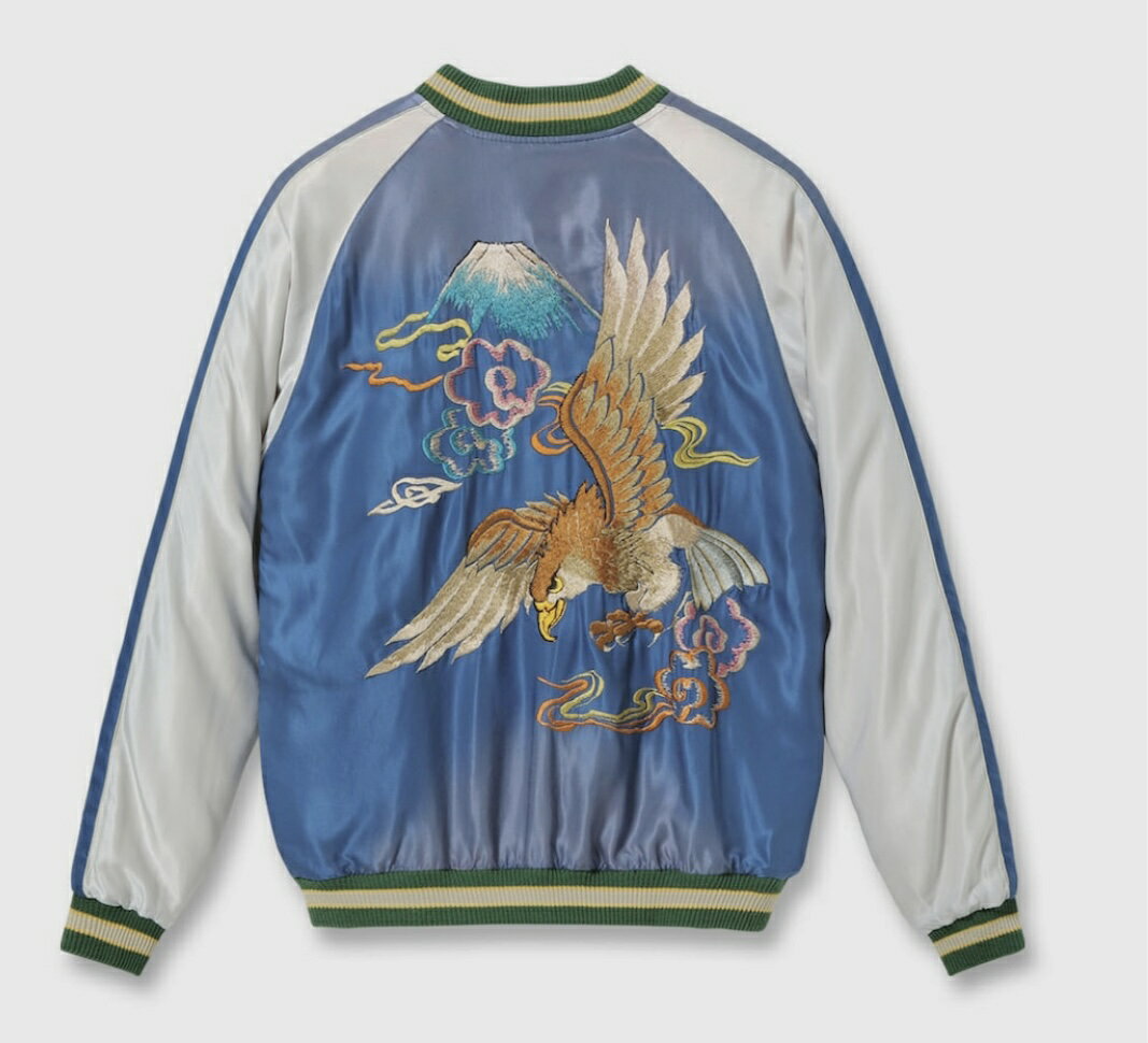 楽天Edwards Clothing3日間限定ポイント8倍！テーラー東洋スカジャン スーベニアジャケット スカジャン Lot No. TT15683-119 / Early 1950s Style Acetate Souvenir Jacket “DRAGON HEAD” × “EAGLE” （AGING MODEL） ヴィンテージ加工