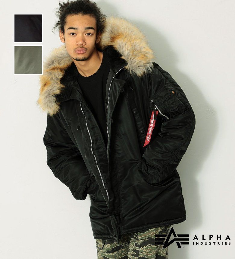 【アルファ公式】【大きいサイズ】N-3Bジャケット Japanスペック ALPHA INDUSTRIES