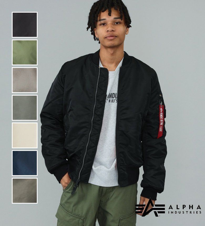 【アルファ公式】MA-1 フライトジャケット Japanスペック【ユニセックス】 ALPHA INDUSTRIES MA1 エムエーワン 日本サイズ ミリタリージャケット フライトジャケット ジャンパー ブルゾン 冬ア…