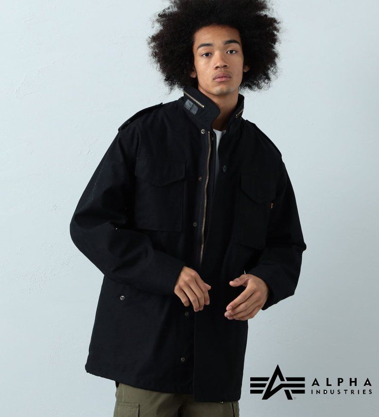 アルファインダストリーズ アウター メンズ 【アルファ公式】M-65 NYCO フィールドジャケット ALPHA INDUSTRIES 軽アウター