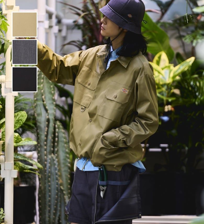【Dickies公式】G.W.C オーバーサイズワークシャツ長袖 ディッキーズ ユニセックス