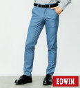 【エドウイン公式】【SALE★36％OFF】デニスラ スリムテーパード EDWIN エドウィン ビジネスデニム チノパンツ トラウザー スラックス ストレッチ ニットデニム ストレスフリー 通勤 仕事着