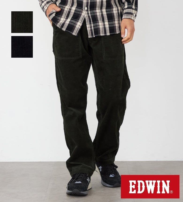 エドウイン公式 SALE20％OFF ベイカーイージーパンツ EDWIN エドウィン メンズ