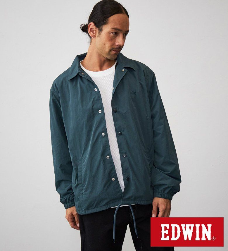 【エドウイン公式】【SALE★30％OFF】ナイロンコーチジャケット EDWIN エドウィン メンズ アウター