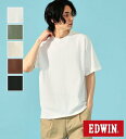 エドウイン Tシャツ メンズ 【エドウイン公式】半袖ルーズフィットTシャツ EDWIN エドウィン