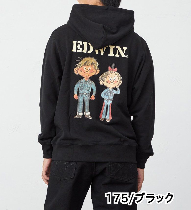 エドウィン プリントフーディ 楽天市場】edwin パーカーの通販