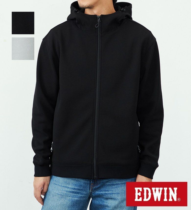 【エドウイン公式】【SALE★30％OFF】フリース ジップアップパーカー EDWIN エドウィン メンズ 長袖トップス