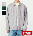 【エドウイン公式】【GW SALE★20%OFF】 ビックシルエットシャツ【アウトレット店舗・WEB限定】EDWIN エドウィン メンズ