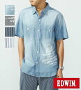 【エドウイン公式】 ワークシャツ【半袖】【アウトレット店舗・WEB限定】EDWIN エドウィン メンズ