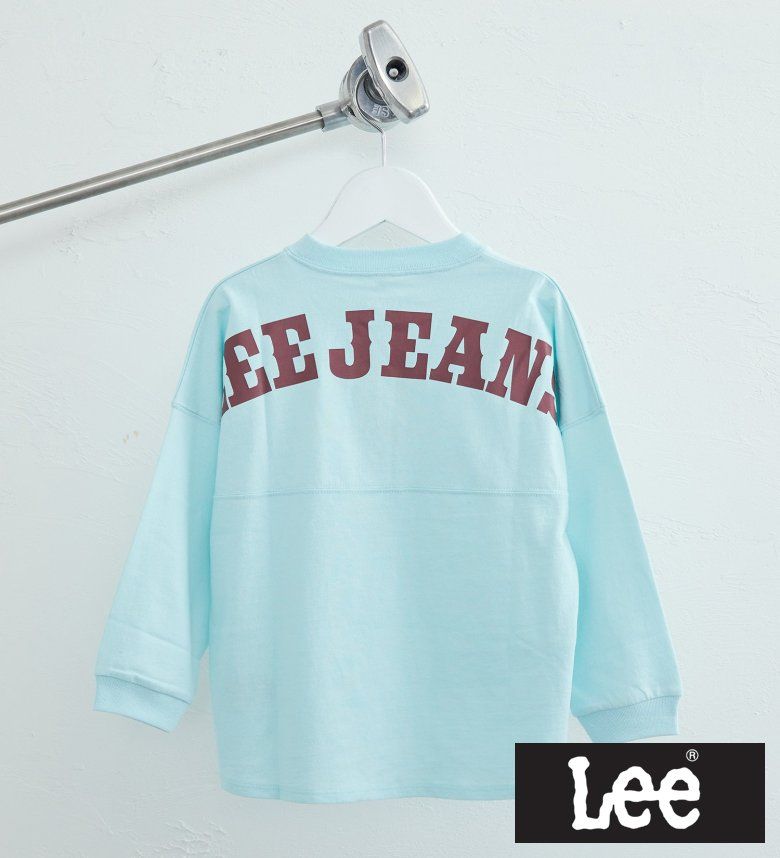 【Lee公式】【SALE★40％OFF】【110-150cm】キッズ バックアーチプリント長袖Tシャ