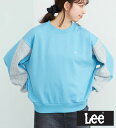 【Lee公式】【SALE★50%OFF】ニットパネルスウェット【アウトレット店舗・WEB限定】 リー