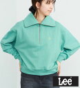 【Lee公式】【SALE★60%OFF】ハーフジップスウェット【アウトレット店舗・WEB限定】 リー