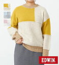 【エドウイン公式】【マラソンSALE★20%OFF】スイッチオーバーニット【アウトレット店舗・WEB限定】EDWIN エドウィン レディース