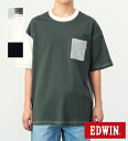 【エドウイン公式】デザインTシャツ【半袖】【アウトレット店舗・WEB限定】EDWIN エドウィン メンズ