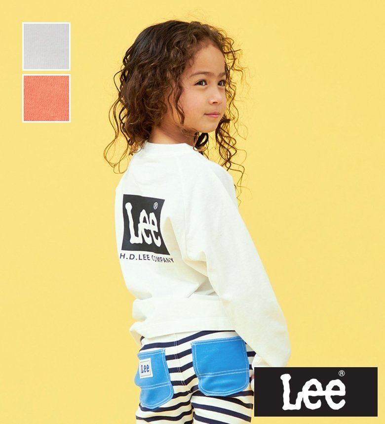 【Lee公式】【ガレージSALE★50％OFF】【110-150cm】キッズ バックプリント Leeロゴ ロングスリーブTee リーのサムネイル