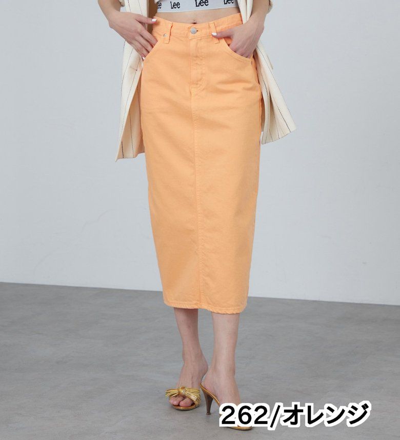 【関税込み】MSGM オレンジ デニムスカート 楽天市場】デニムスカート(カラーオレンジ)(レディース