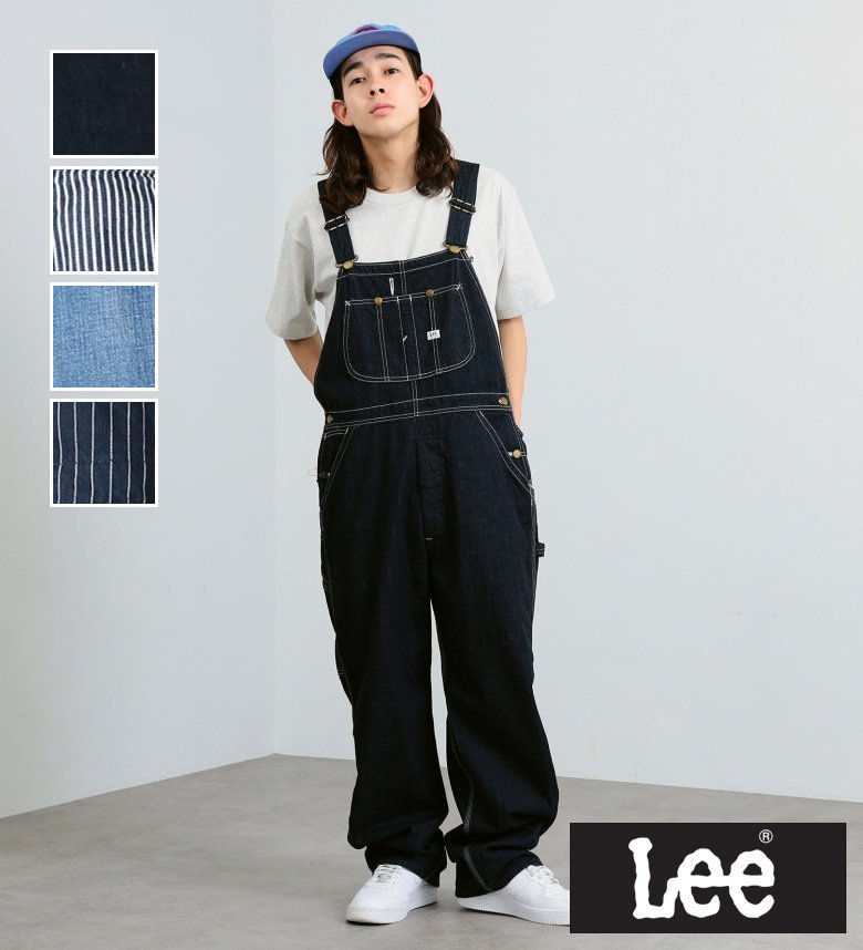 【Lee公式】【NewJeans着用】SPUR3月号掲載アイテム DUNGAREESオーバーオールパンツ リー サロペット オールインワン つなぎ ユニセッ..