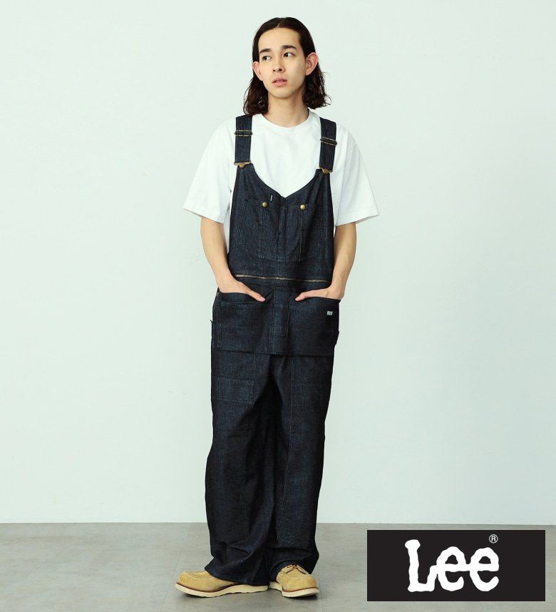 【Lee公式】【SALE★40％OFF】【夏こそ主役！】【UNISEX】【機能素材】アウトドア エプロンオーバーオール リーのサムネイル