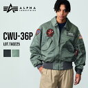 【アルファ公式】CWU-36P VX-31 U.S.サイズ ALPHA INDUSTRIES アルファインダストリーズ CWU-36/P 映画 ワッペン ミリタリージャケット フライトジャケット ジャンパー ブルゾン 軽アウター 羽織り