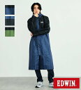 【エドウイン公式】【GW SALE★10％OFF】レインロングコート EDWIN エドウィン レインウェア レインウエア レインコート カッパ 雨合羽 雨具 メンズ