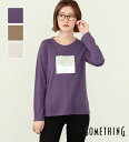 【サムシング公式】【SALE★40%OFF】フォイルプリント長袖Tシャツ SOMETHING レディース(4)