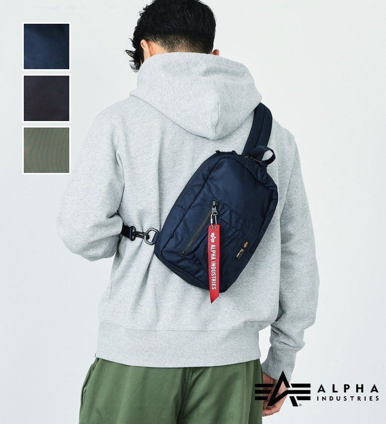 ワンショルダーバッグ ユーティリティーポケット ALPHA INDUSTRIES