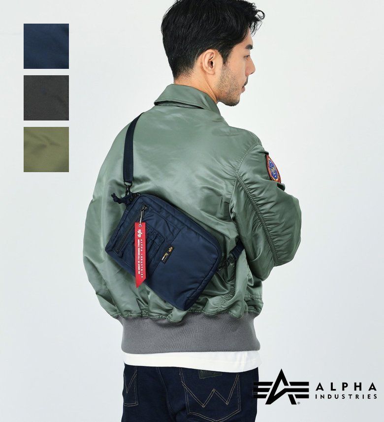 アルファインダストリーズ バッグ メンズ 【アルファ公式】ナイロンコーデュラツイル ユーティリティポケットポーチ ALPHA INDUSTRIES