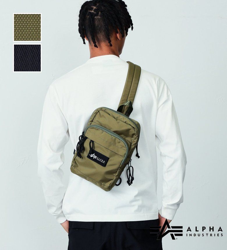 アルファインダストリーズ バッグ メンズ 【アルファ公式】ワンショルダーバッグ ALPHA INDUSTRIES