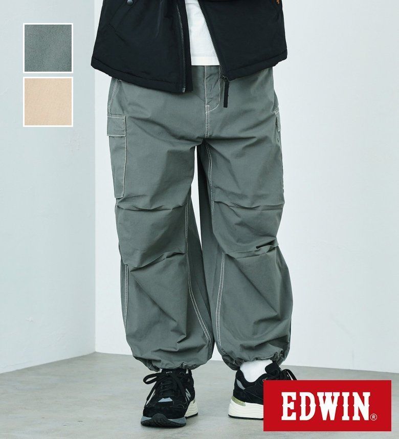 【エドウイン公式】【SALE★13％OFF】【WEB限定】STEPMARK バルーンカーゴパンツ EDWIN エドウィン