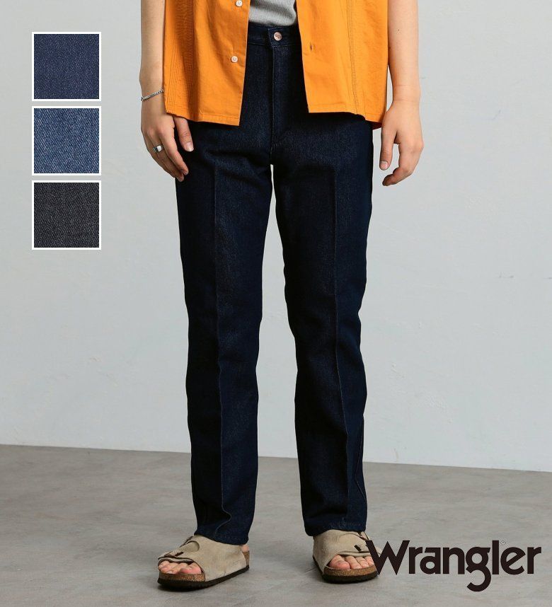 【ラングラー公式】【最大2000円OFFクーポン★5/16 12:59まで】【WEB別注】WRANGLER WRANCHER/ランチャー デニムフレアードレスパンツ（レングス74cm） Wrangler