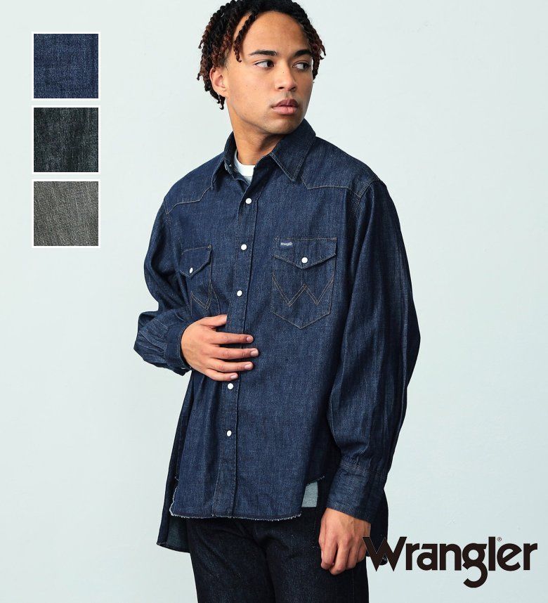 【ラングラー公式】【SALE★20％OFF】US ORIGINALS/127MW リメイクデニムシャツ Wrangler