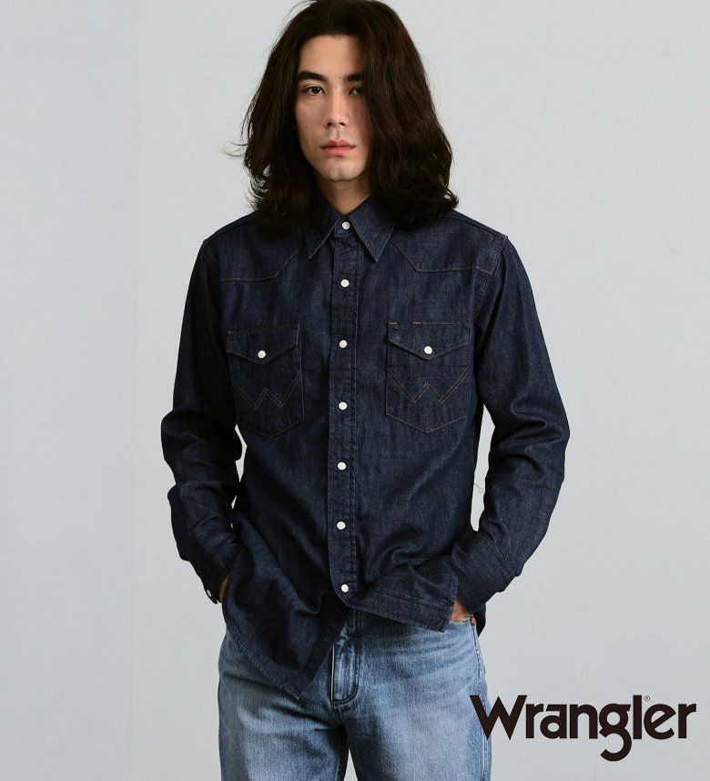 【ラングラー公式】【27MW】ウエスタンシャツ Wrangler